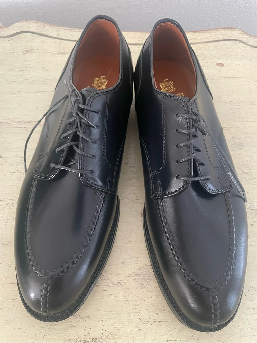 Alden® for J.Crew Norwegian-front bluchers in Black Size 9 NWOB $795 CN699